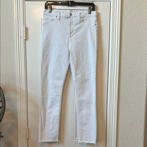 Hudson Jeans BARBARA Skinny White Denim